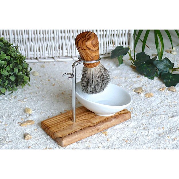 Shaving brush holder KLASSIK PLUS incl. shaving brush