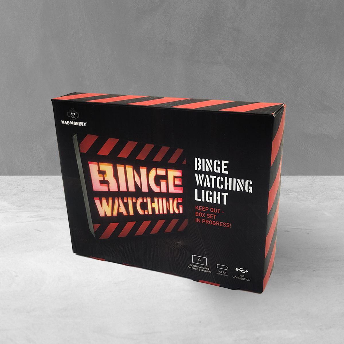 Mad Monkey - Binge Watching lamp, mood light