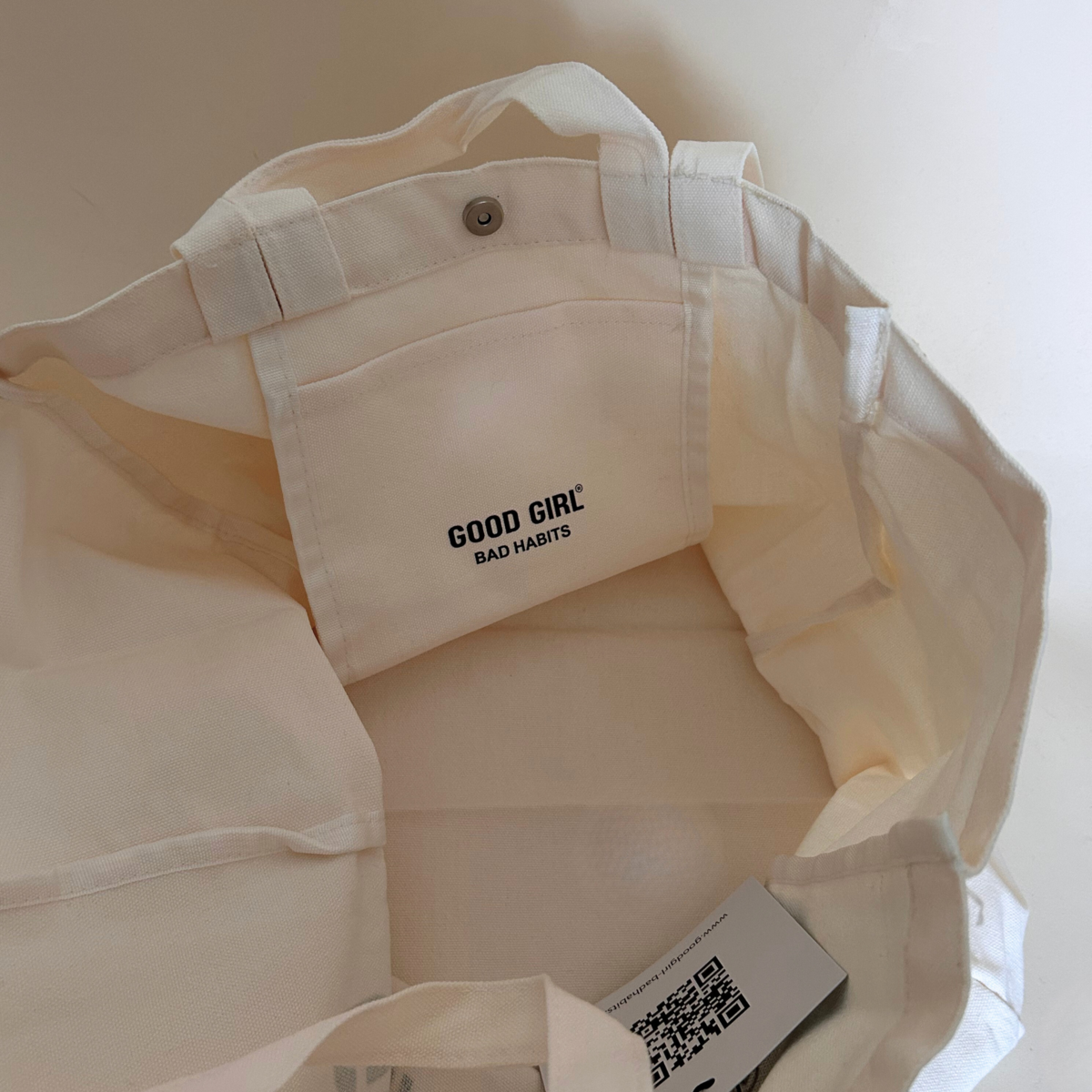 Tote Bag "GOOD GIRL BAD HABITS"