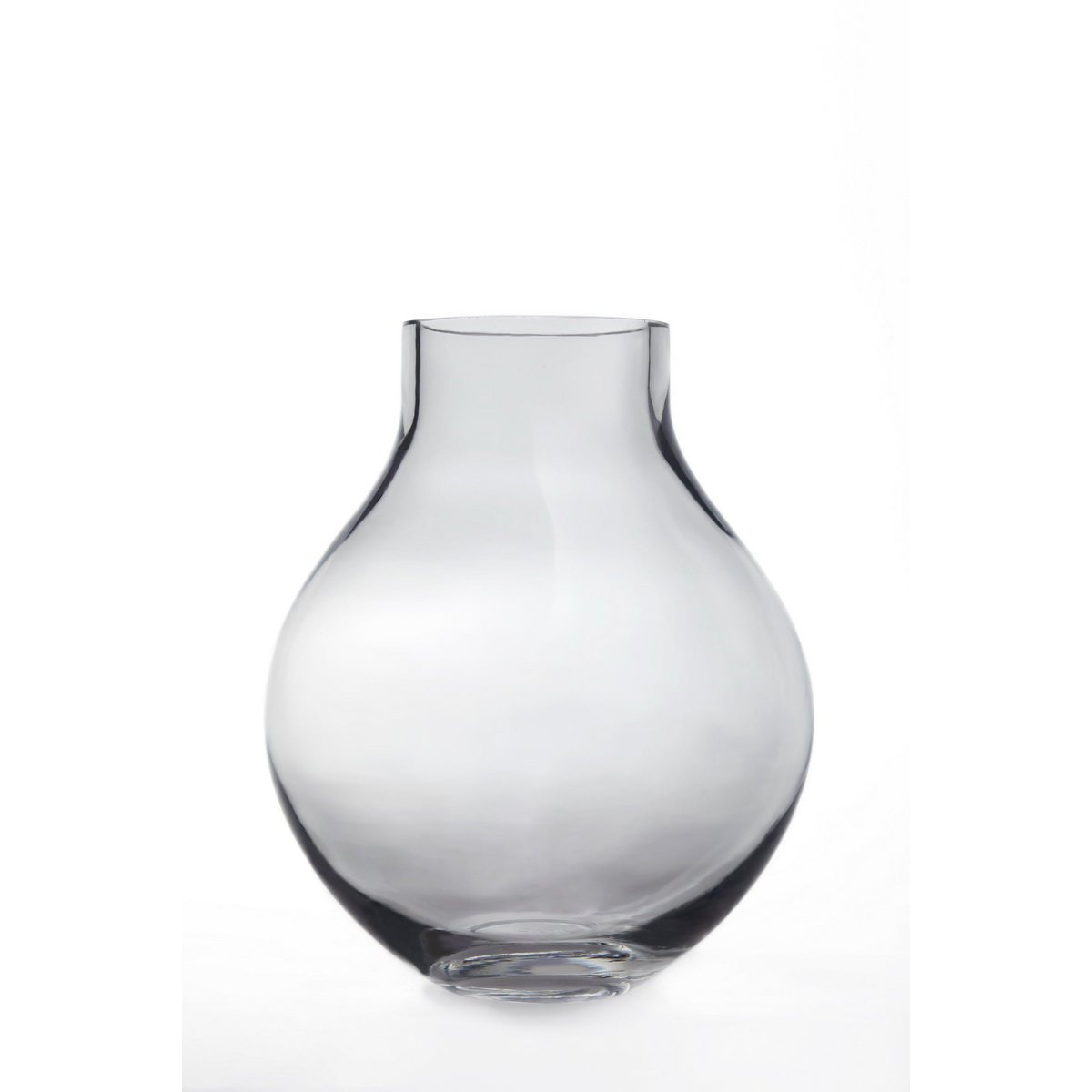 XL glass vase in bulb shape, 36cm tall, ENVIE 36TR, 9mm thick glass