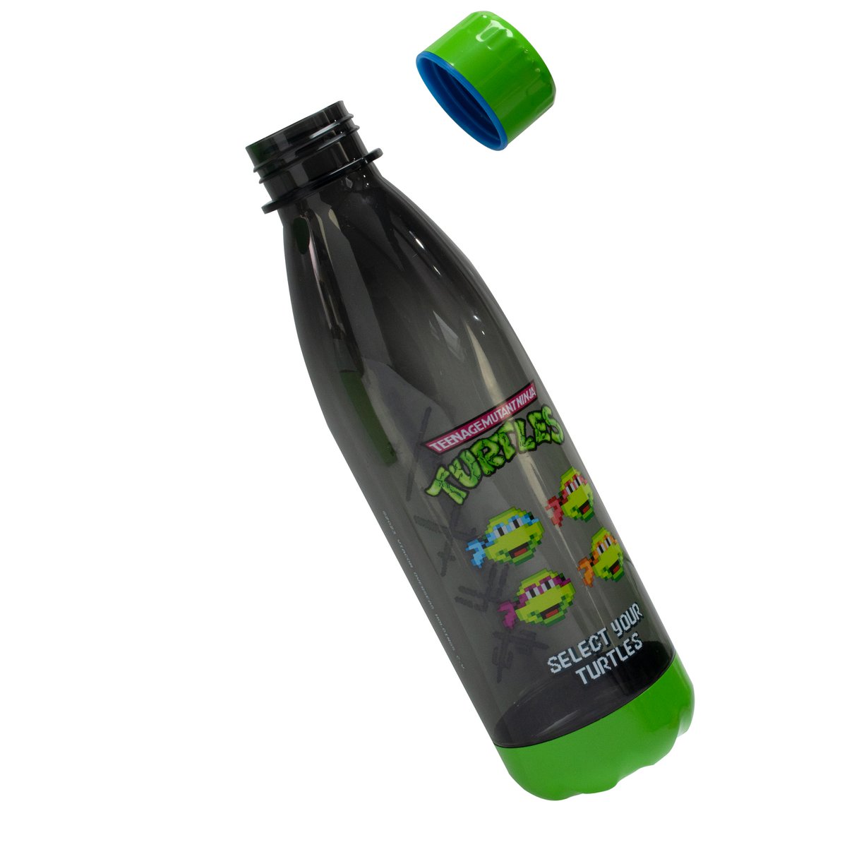 TMNT 650ml Ninja Turtles Twist Top Water Bottle Official Item
