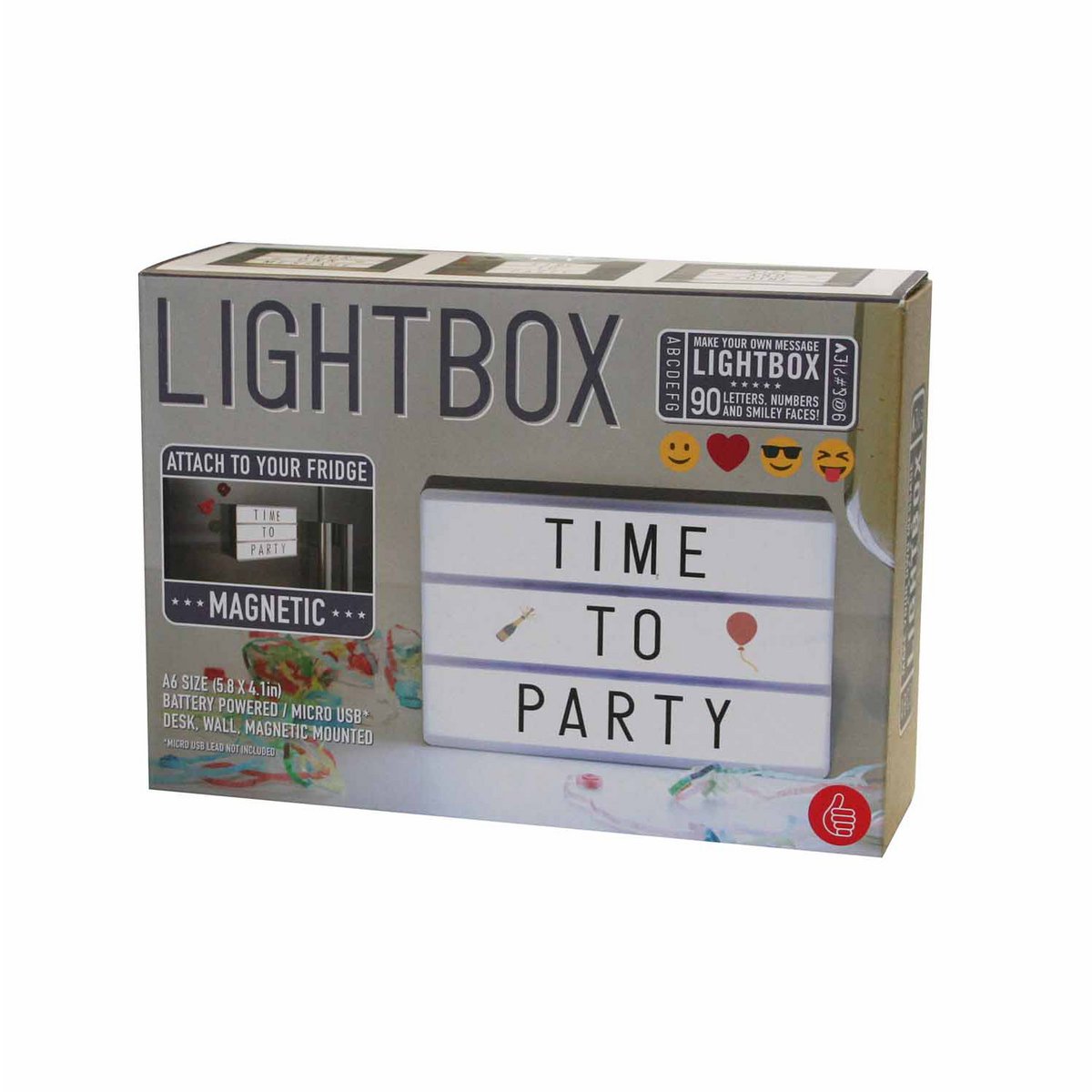 LED Retro Lightbox - A6 Cinematic Lightbox