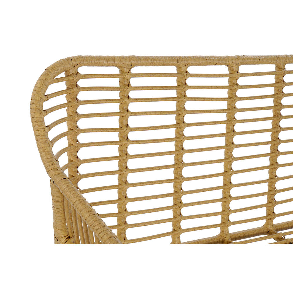 Gartensofa DKD Home Decor, synthetisches Rattan, 116 x 55 cm