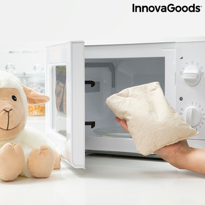 Kuscheltier Schaf mit Wärme- und Kühleffekt Wooly InnovaGoods