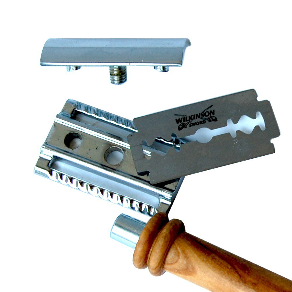 Safety razor KLASSIK with handle Watzmann Luxury