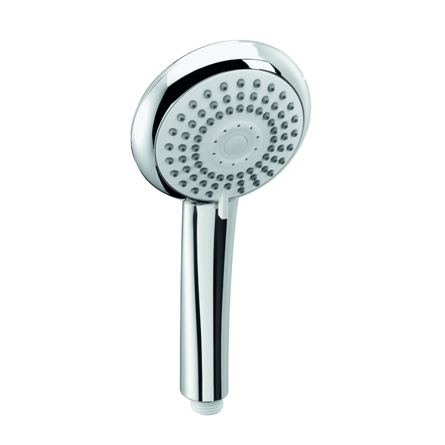 bath & more hand shower Air 3, 110 mm, 3 jets, air admixture, white face