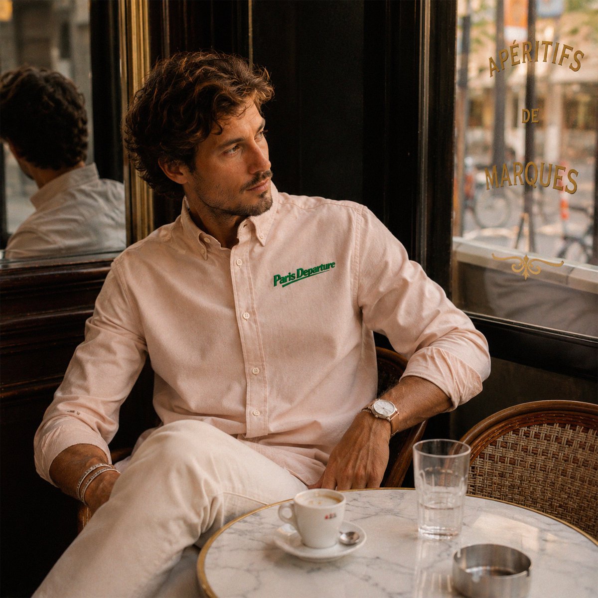 Paris Departure Oxford Shirt — Beauséjour Orient Express