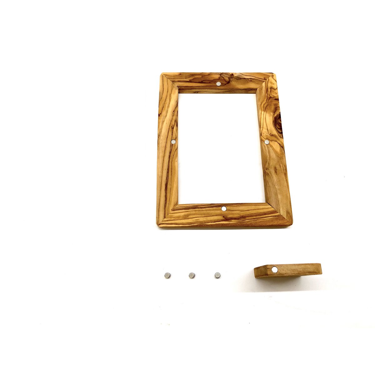 Olive wood picture frame for pictures measuring 10 x 15 cm