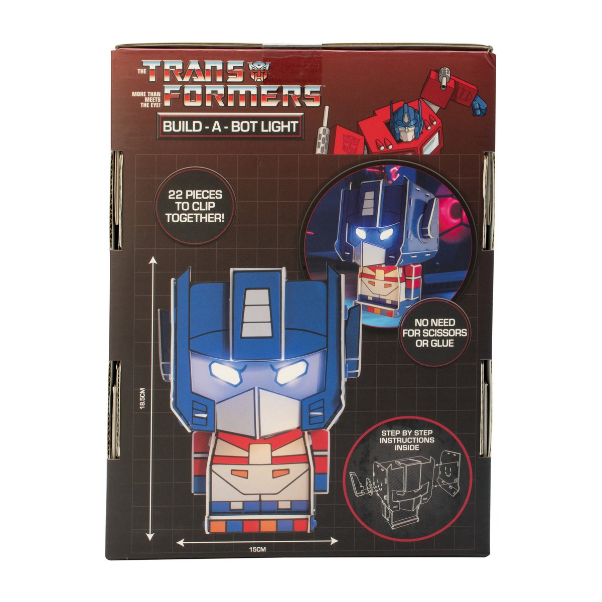 Transformers - DIY lamp "Optimus Prime"