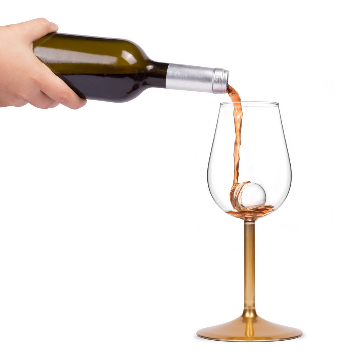 Design wine glass "Aerating Vino Glass"
