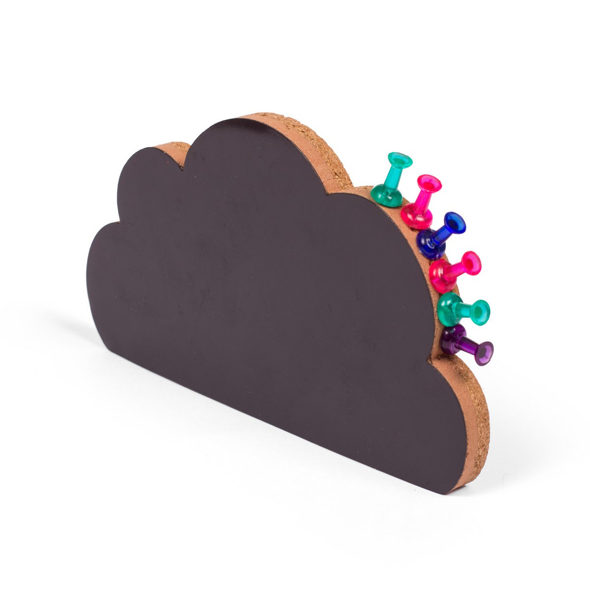 Magnetic Cork Notice Board - Cloud