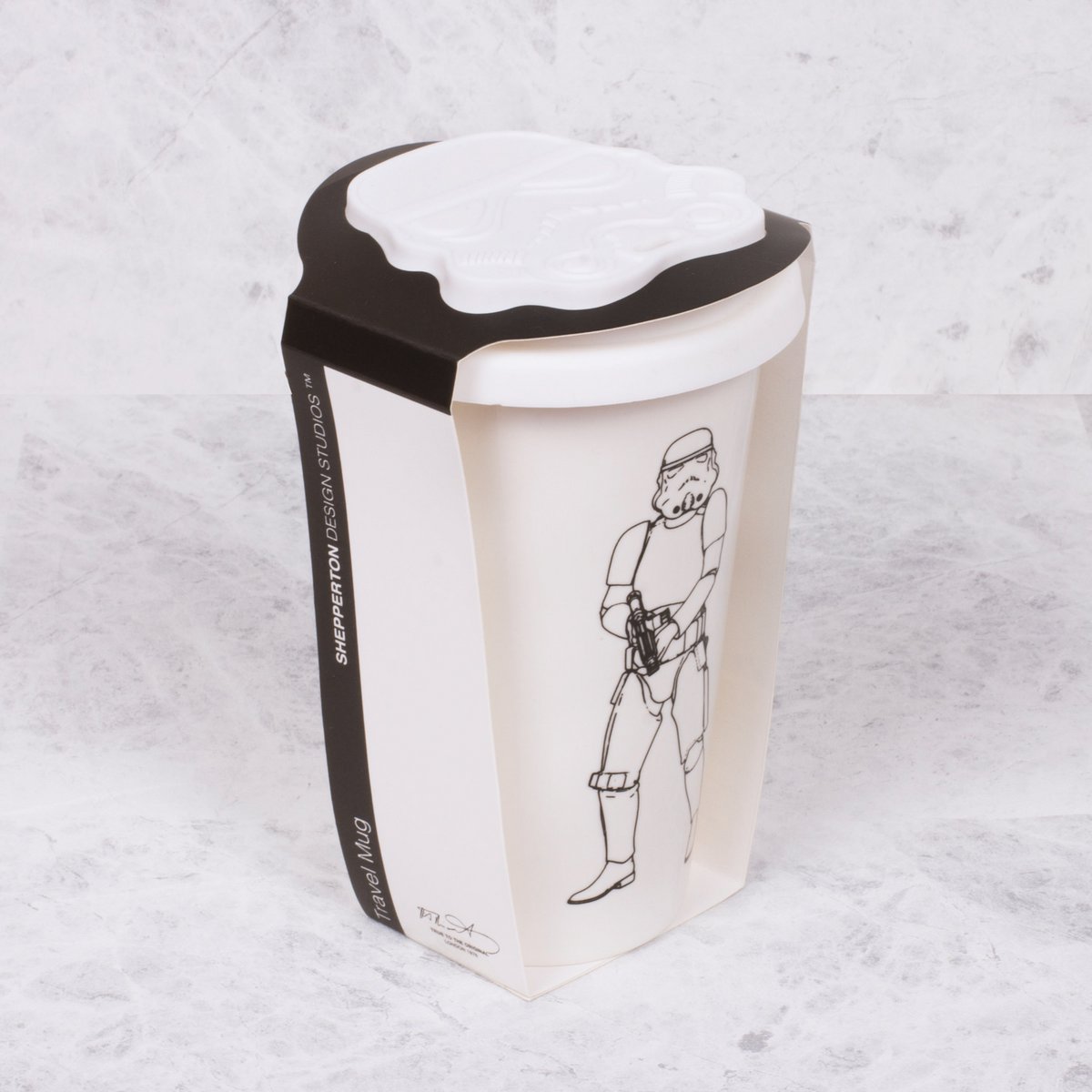 Original Stormtrooper - ceramic mug with silicone lid (white)