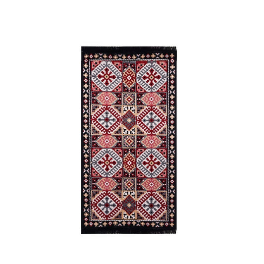 BiggHome Rug - 120*180 cm, Machine Washable, Durable, Modern Pattern for Living Room, SA25EU, 47.24 x 70.87 inches, 5.7 lbs