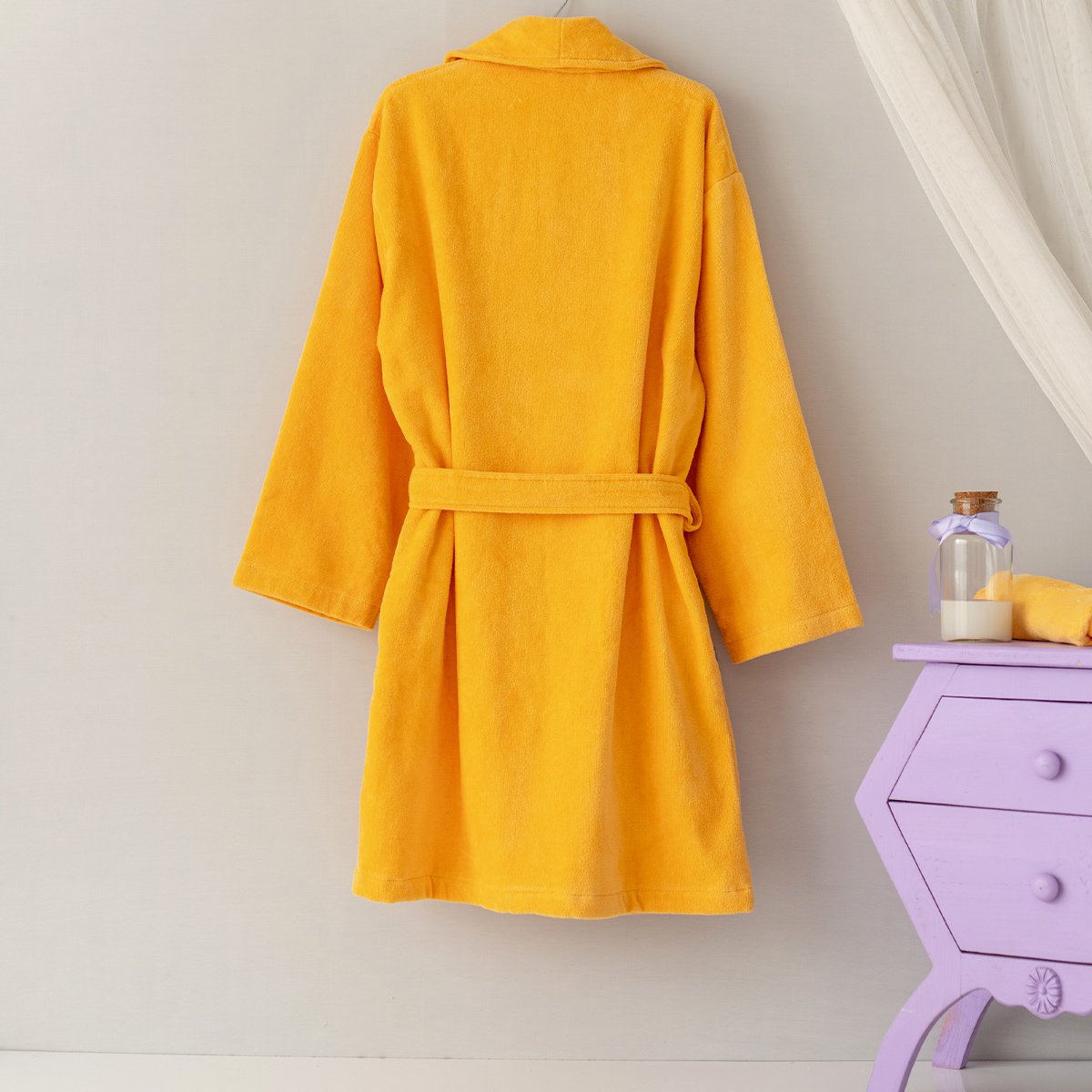 Milk&Moo Bathrobe For Women, Womens Ultra Soft Towel Robe, 100%Cotton, Sleepwear, Spa