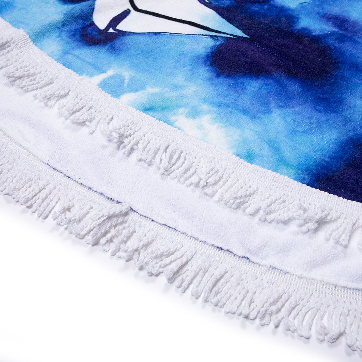 Anemoss Sailboat Round Beach Towel
