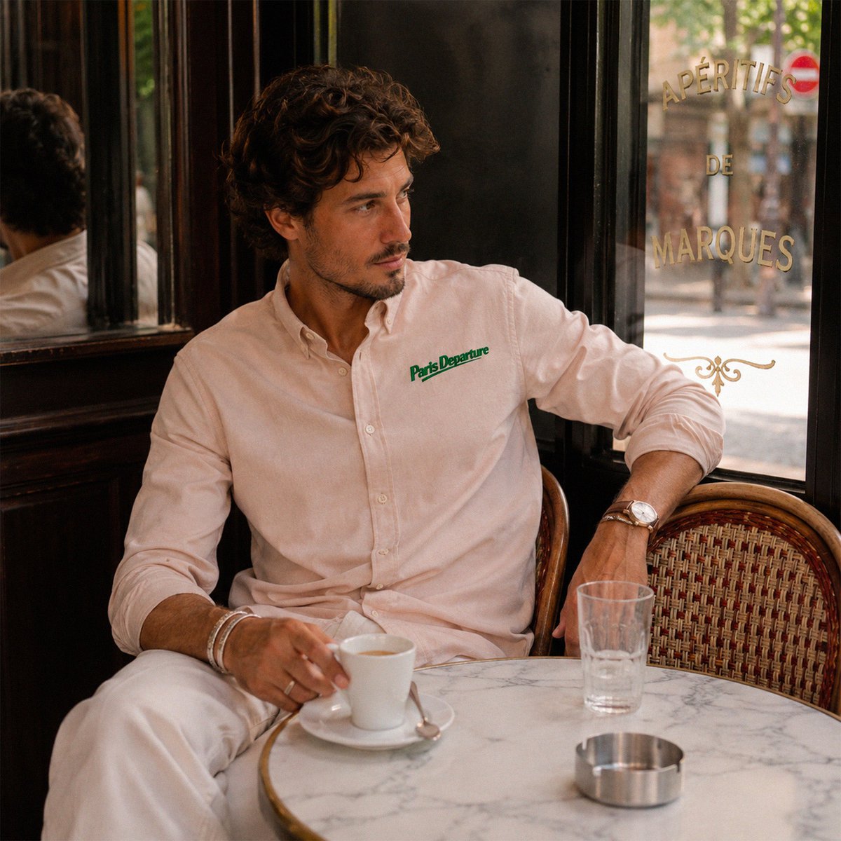 Paris Departure Oxford Shirt — Beauséjour Orient Express
