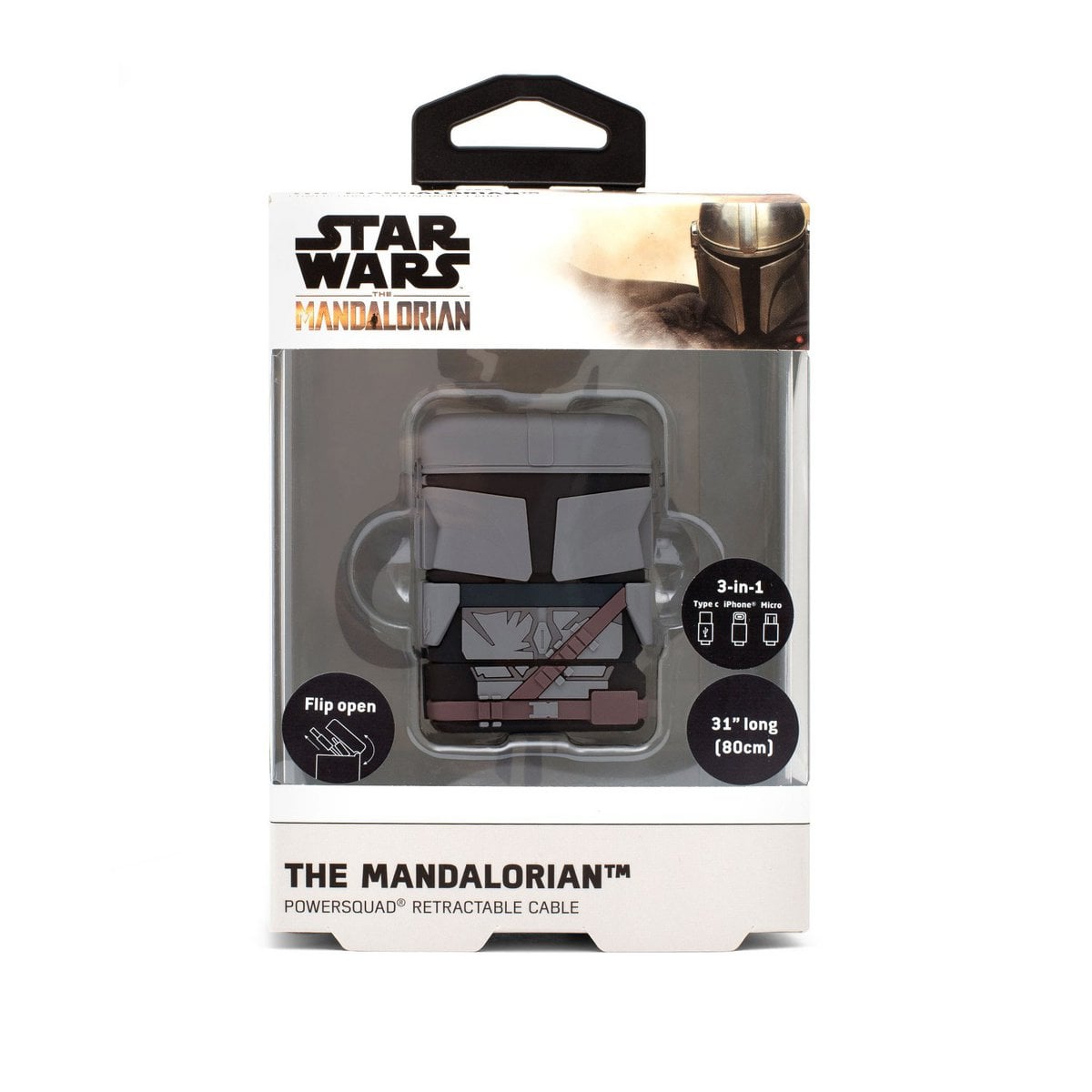PowerSquad - Flip Retractable Cable "The Mandalorian"