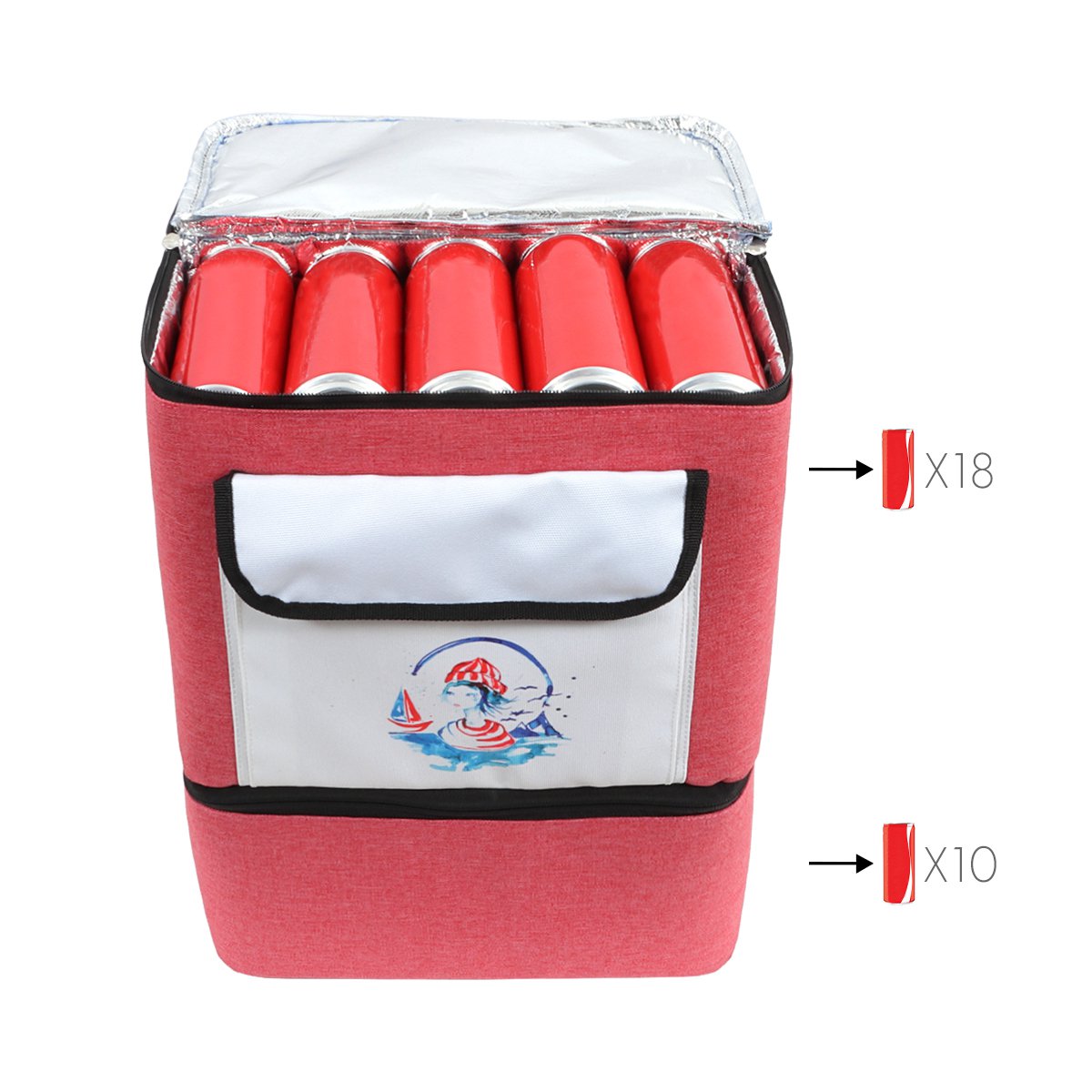 Anemoss Sailor Girl Insulated Backpack