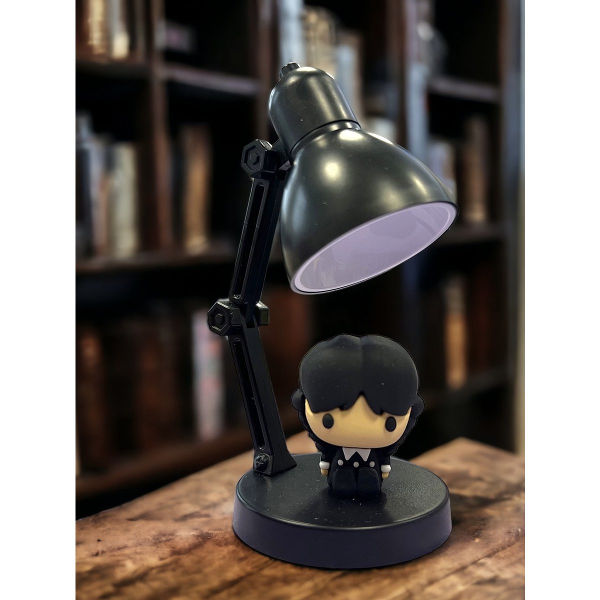 Wednesday Mini LED Lamp with Removable Figure