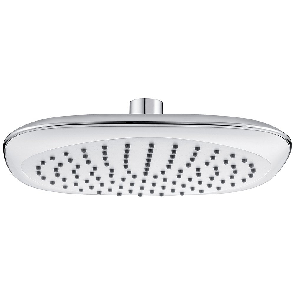 bath & more Bathrain overhead shower, 200 x 200 mm, 1-jet, chrome / white