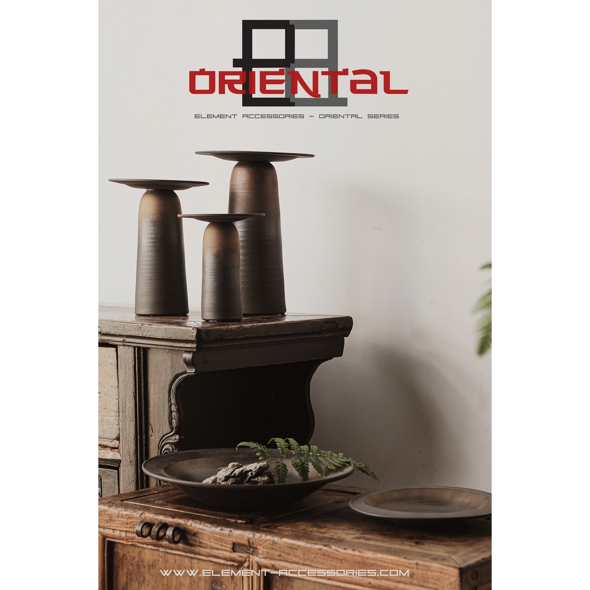 innovative, NewModern tall ceramic vase East+West ULF35