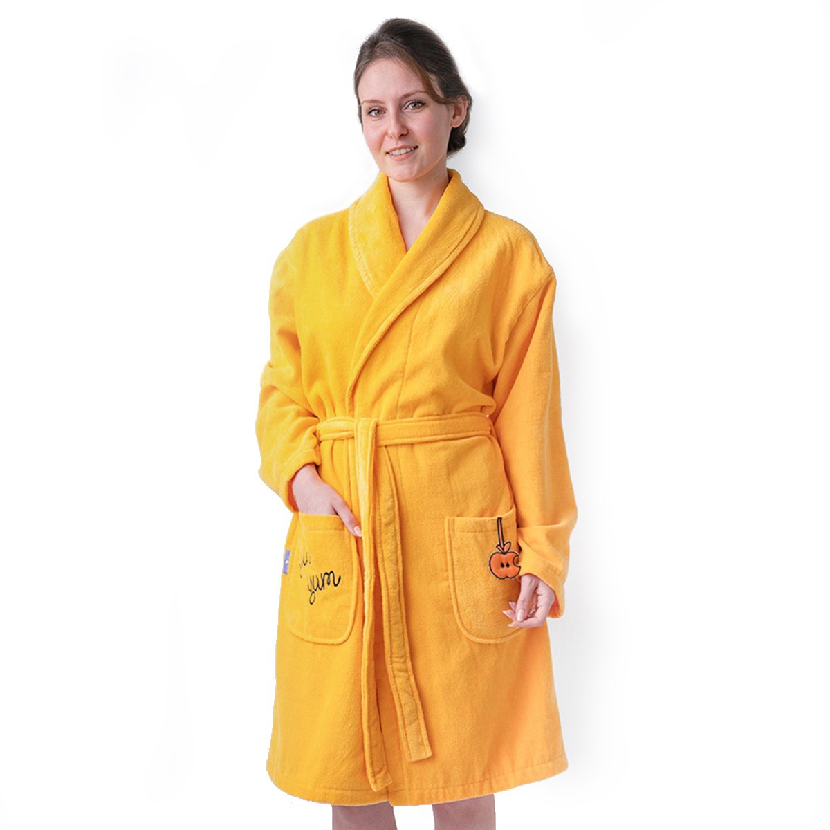 Milk&Moo Bathrobe For Women, Womens Ultra Soft Towel Robe, 100%Cotton, Sleepwear, Spa