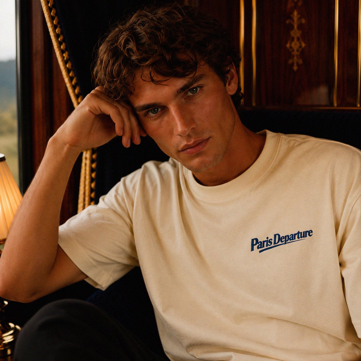 T-shirt Boxy Paris Departure — Beauséjour Orient Express