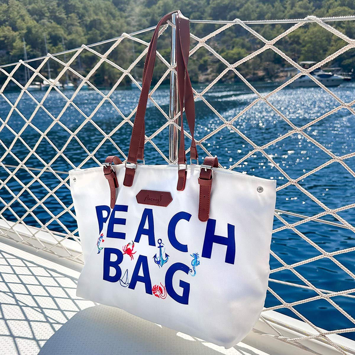 Anemoss Beach Bag