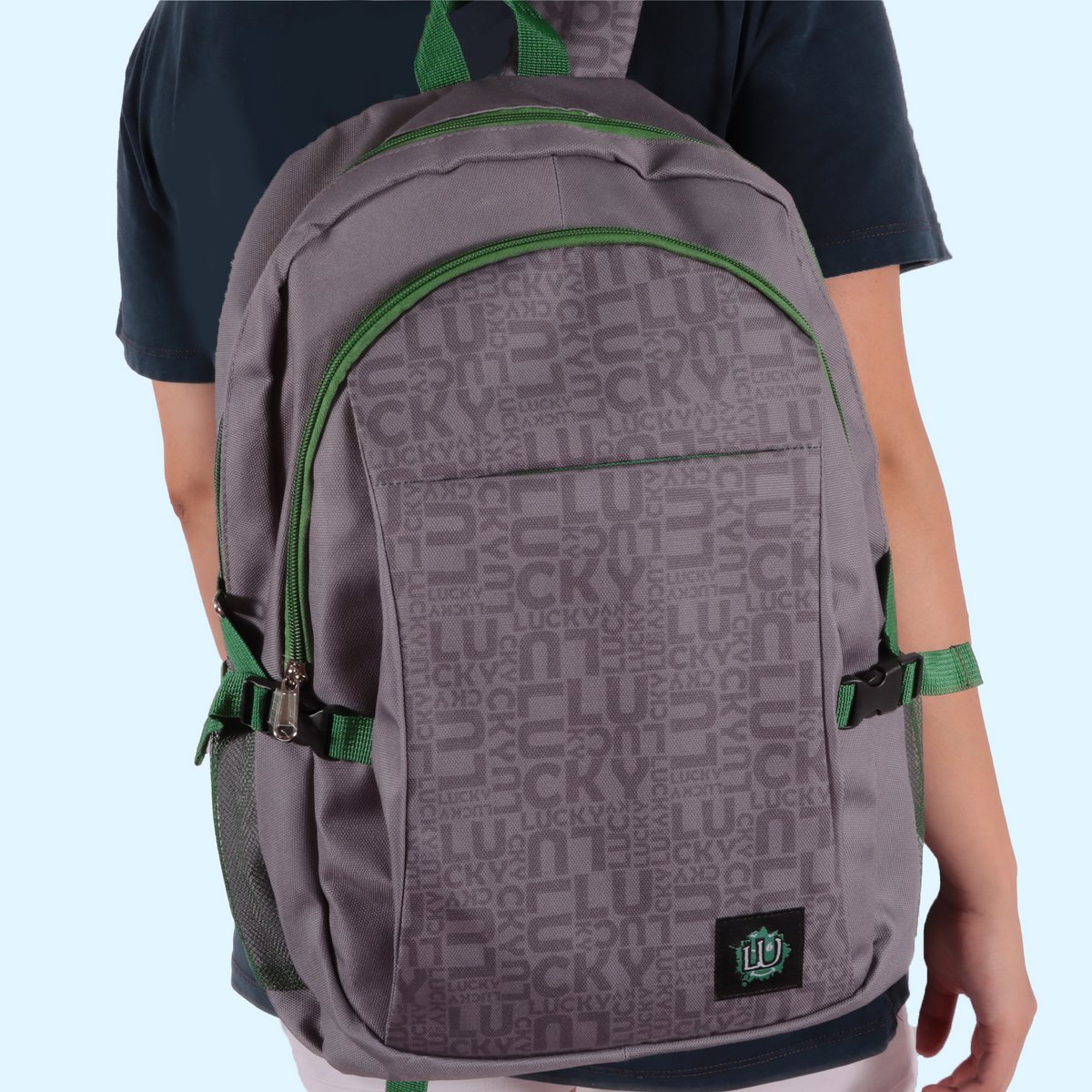 Biggdesign Moods Up Lucky Unisex Laptop Backpack, Waterproof, 12.6x7.8x16.5 in, For School, Daily Use And Travel