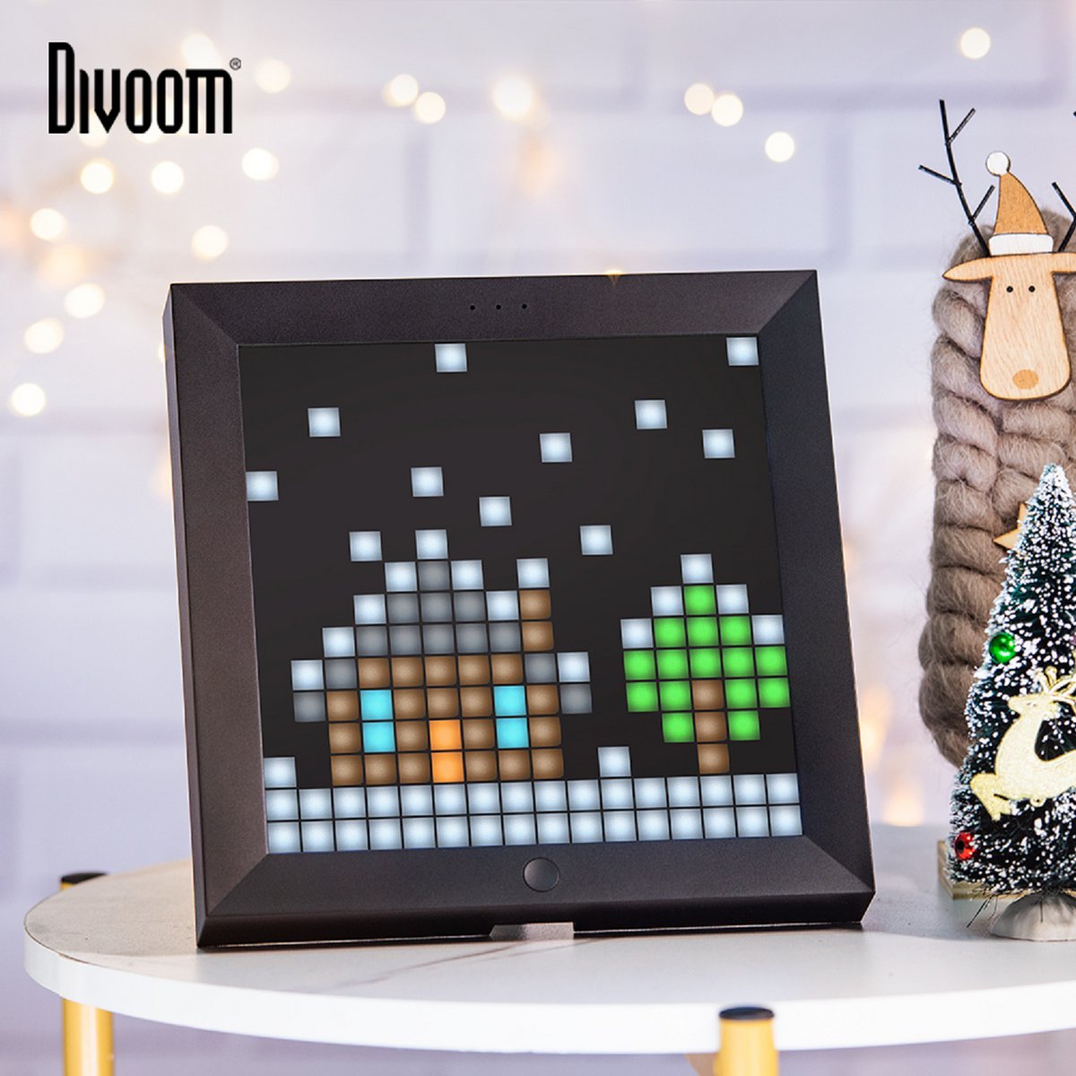 Divoom Pixoo - Digital Photo Frame - Black