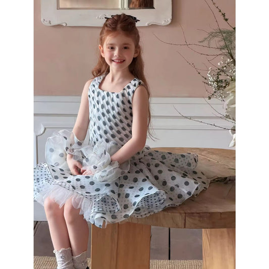 Abby Polka Dot Tulle Dress Set