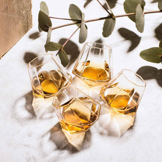 Diamond Shot Glasses (Set of 4)