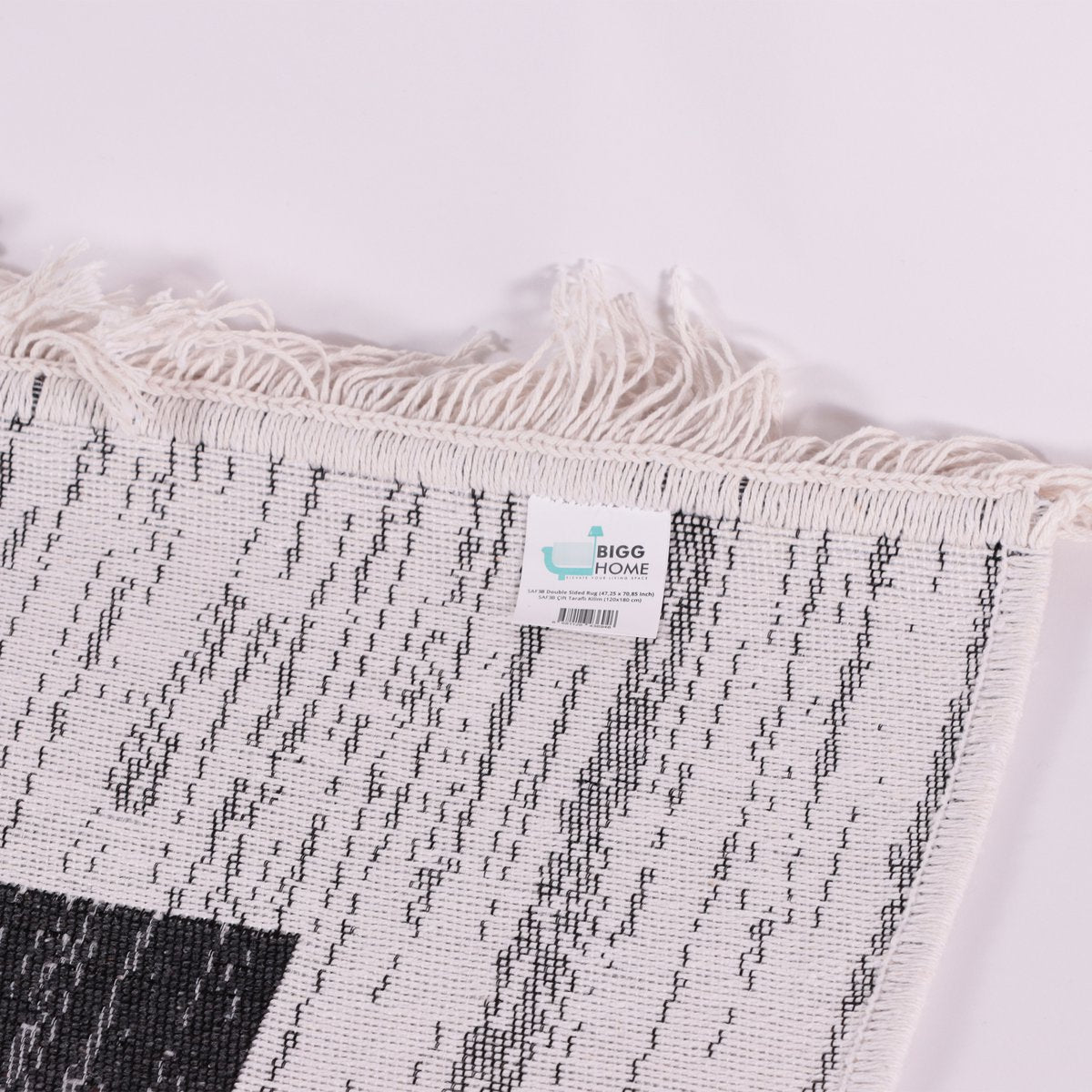 BiggHome Double-Sided Rug - Modern, Vintage Design, Washable