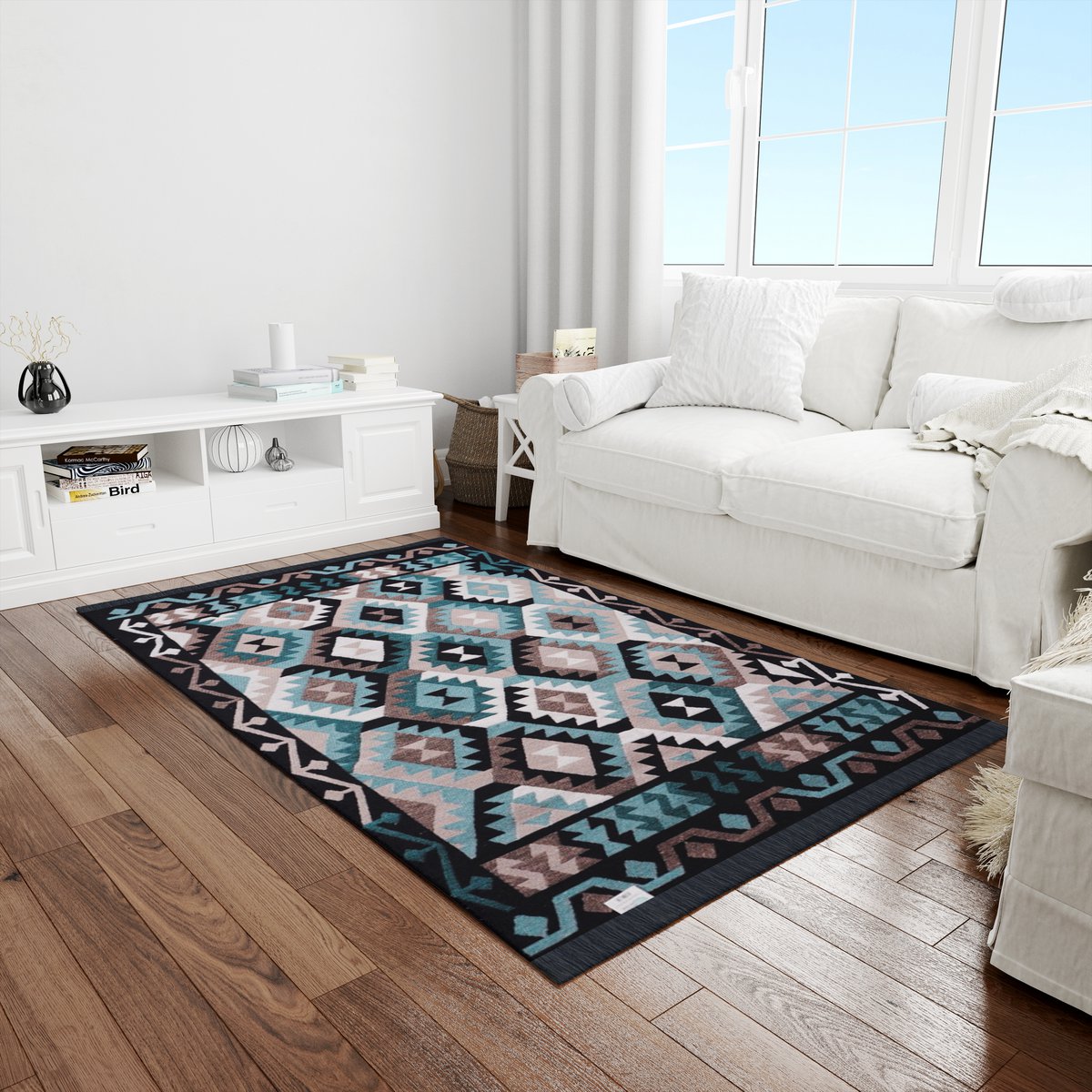 Bigghome SA1818A  Double Sided Rug 31,50 inch * 59,05 inch,3.21 lbs.