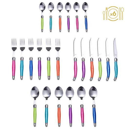 Laguiole - 24 piece cutlery set