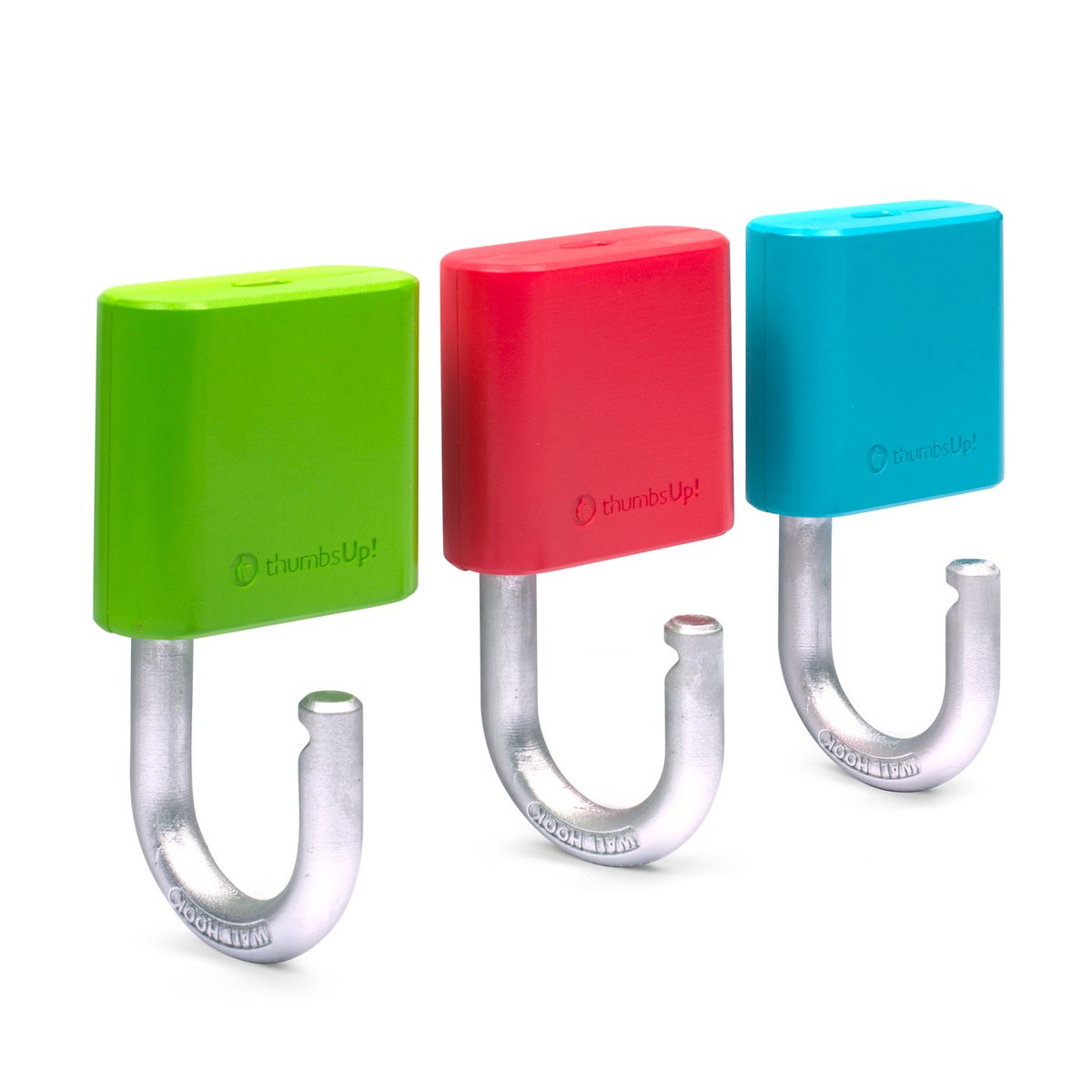 Wall hook padlock (set of 3)