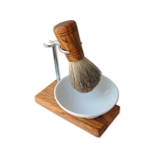 Shaving brush holder KLASSIK PLUS incl. shaving brush