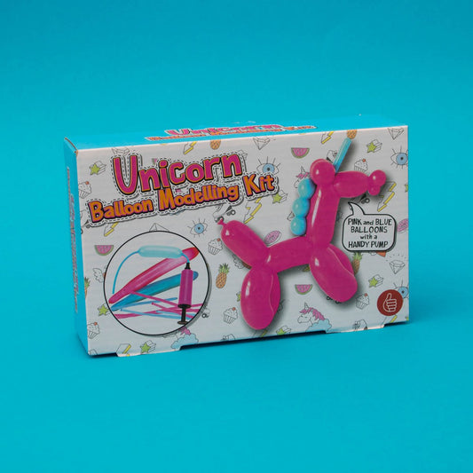 "Unicorn" modeling balloon set incl. 32x balloons and pump