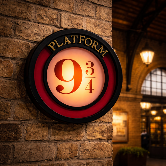 Magical Harry Potter Platform 9¾ wall lamp