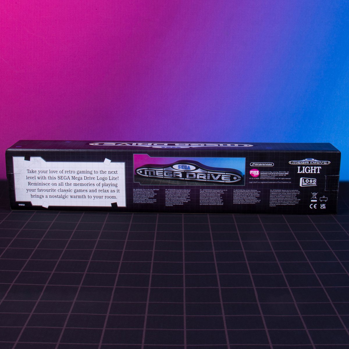 Sega Mega Drive - Logo Light
