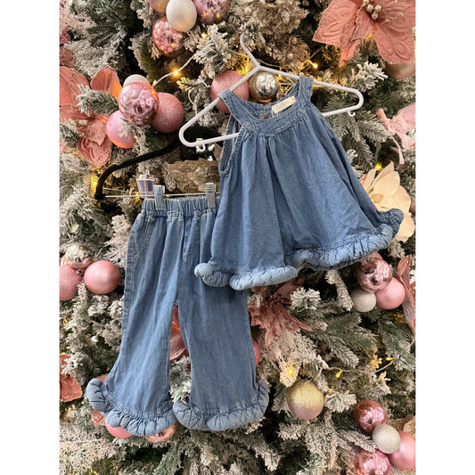 Emmy Denim Set - Top & Pants