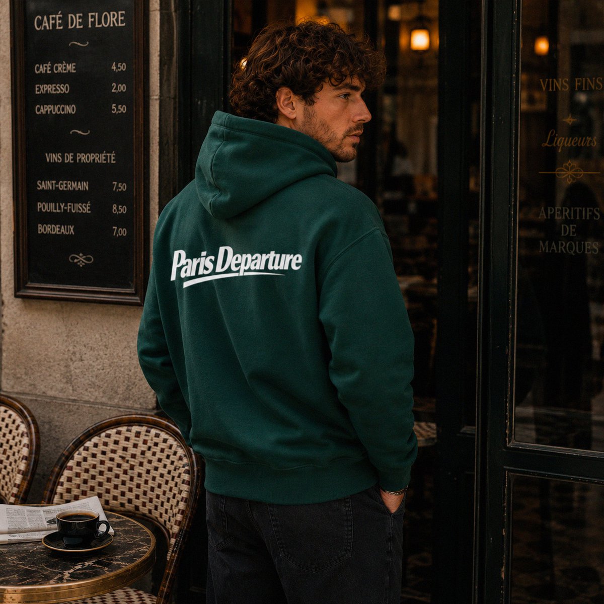 Paris Departure Hoodie — Beauséjour Orient Express