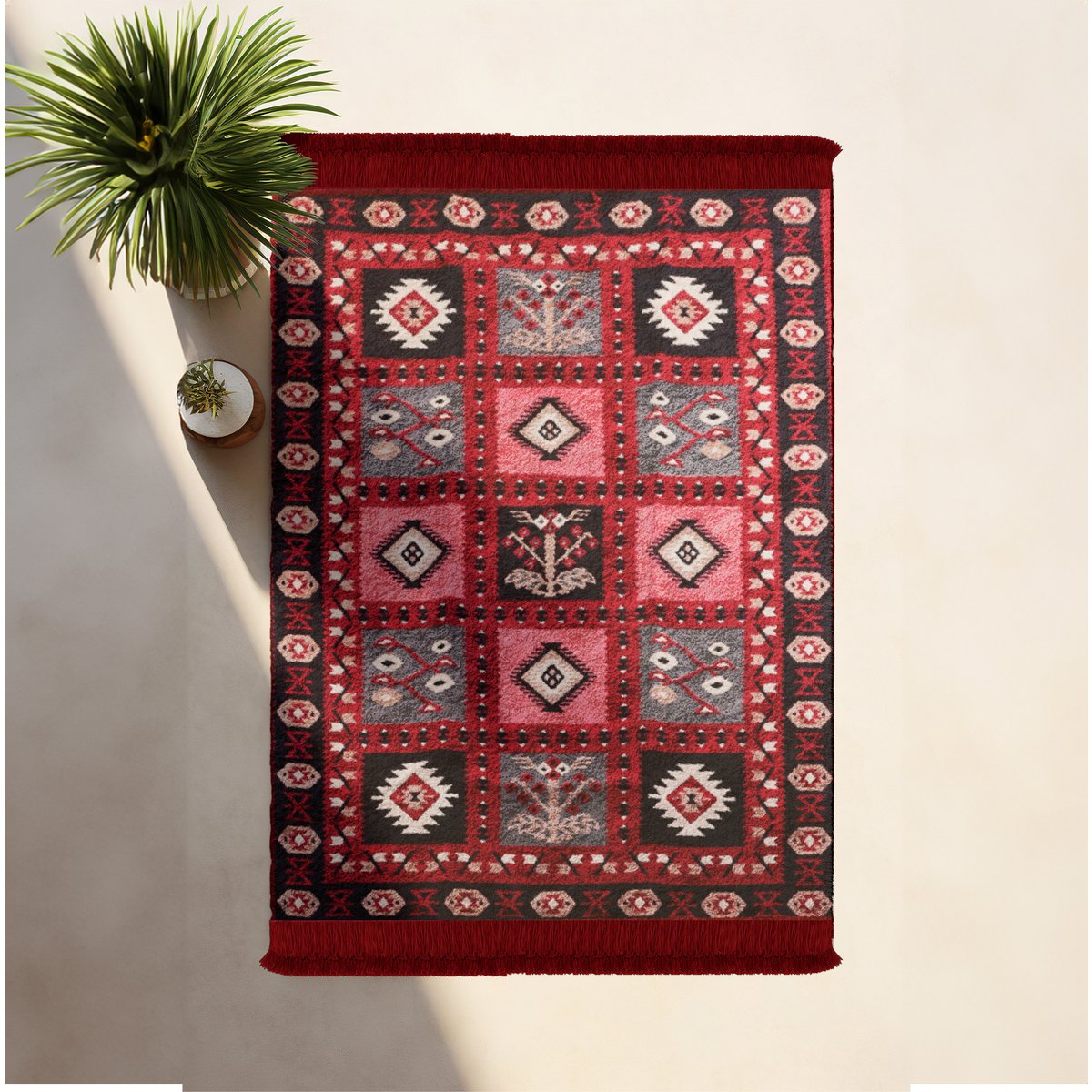 Bigghome SA1619B Double Sided Rug 31,50 inch * 59,05 inch,3.21 lbs.