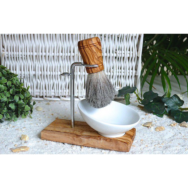 Shaving brush holder KLASSIK PLUS incl. shaving brush