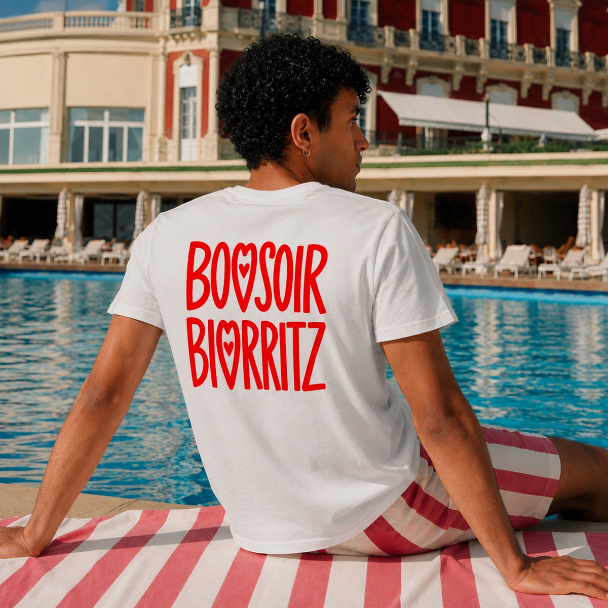 TShirt Good evening Biarritz