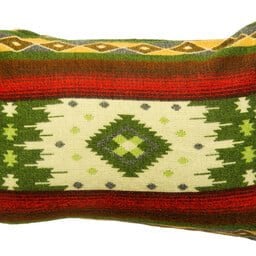 Pillow 40x60cm - Native Quilotoa Green - including duck feather innner cushion