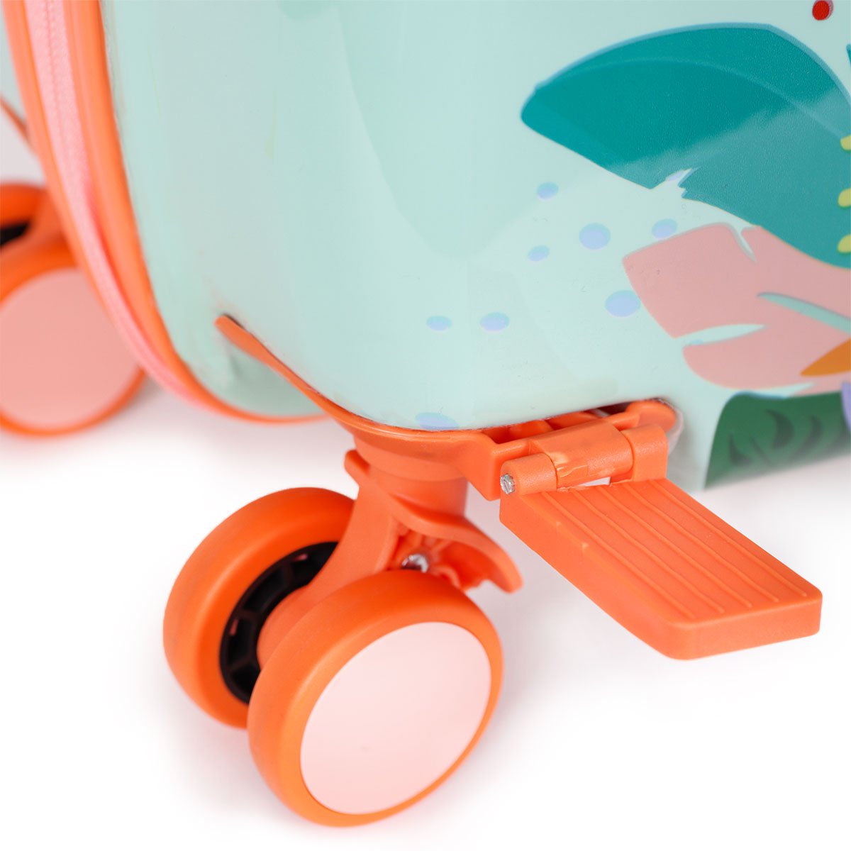 MILK&MOO Rideable Children's Suitcase, Riding Weight 50kg/110Lb, Fun and Safe