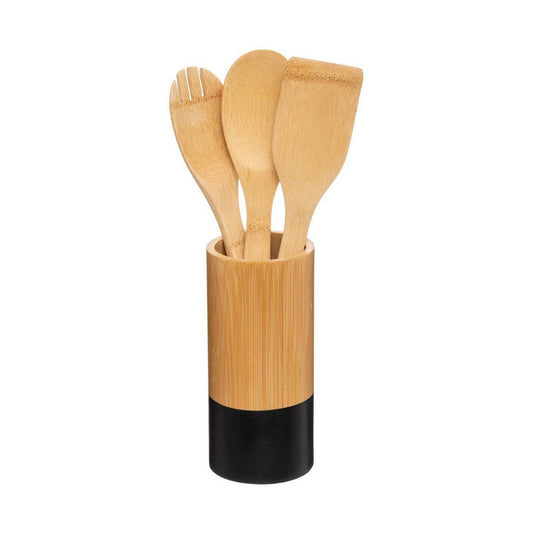 Porte-Ustensiles de Cuisine 5Five Noir Kitchen