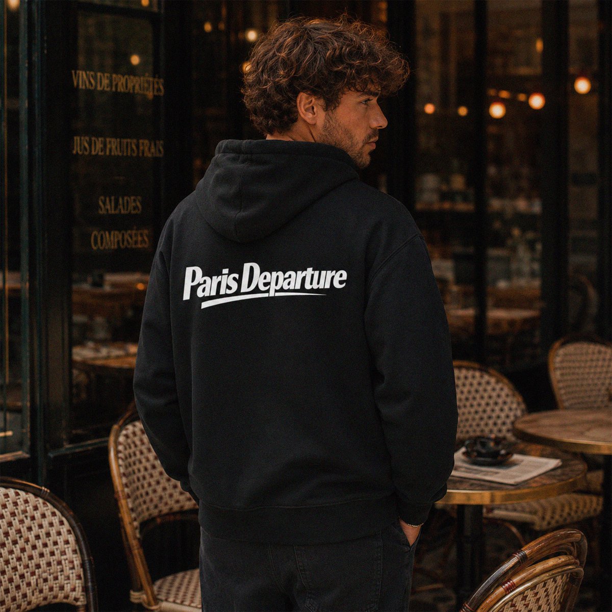 Paris Departure Hoodie — Beauséjour Orient Express