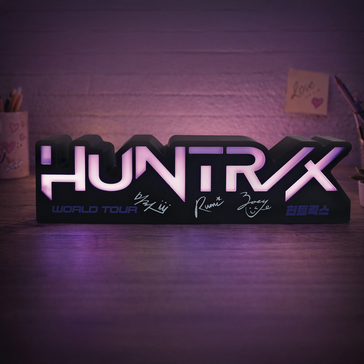 KPop Demon Hunters - Table Lamp - Huntr/x